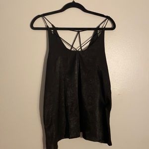 Black Tank Blouse